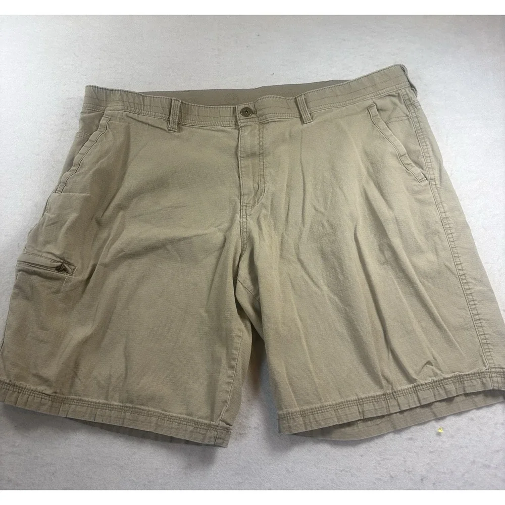 Weatherproof Mens 40x9.25 Cargo Shorts Stretch Cotton Blend Hiking Outdoor
